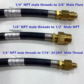MCAMPAS fill hose for backup tank use during camping trips