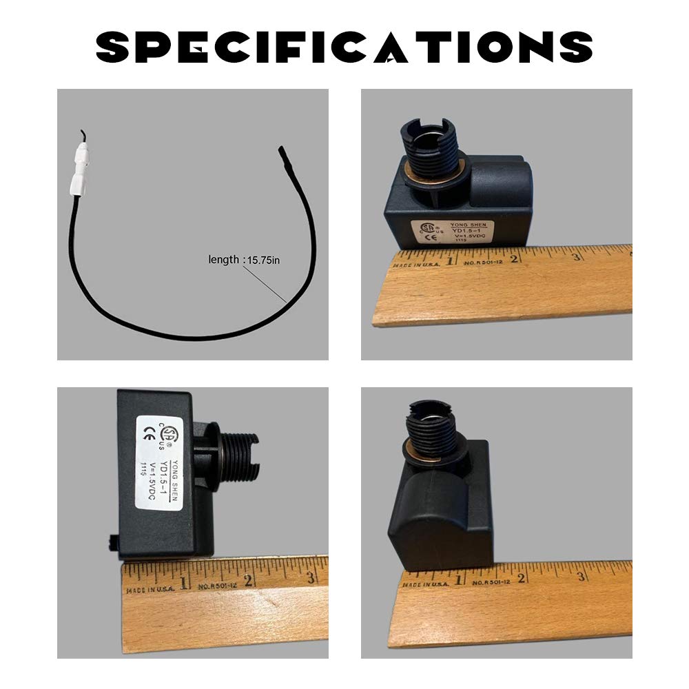 MCAMPAS ignition cable made of PP plastic withstands heat.