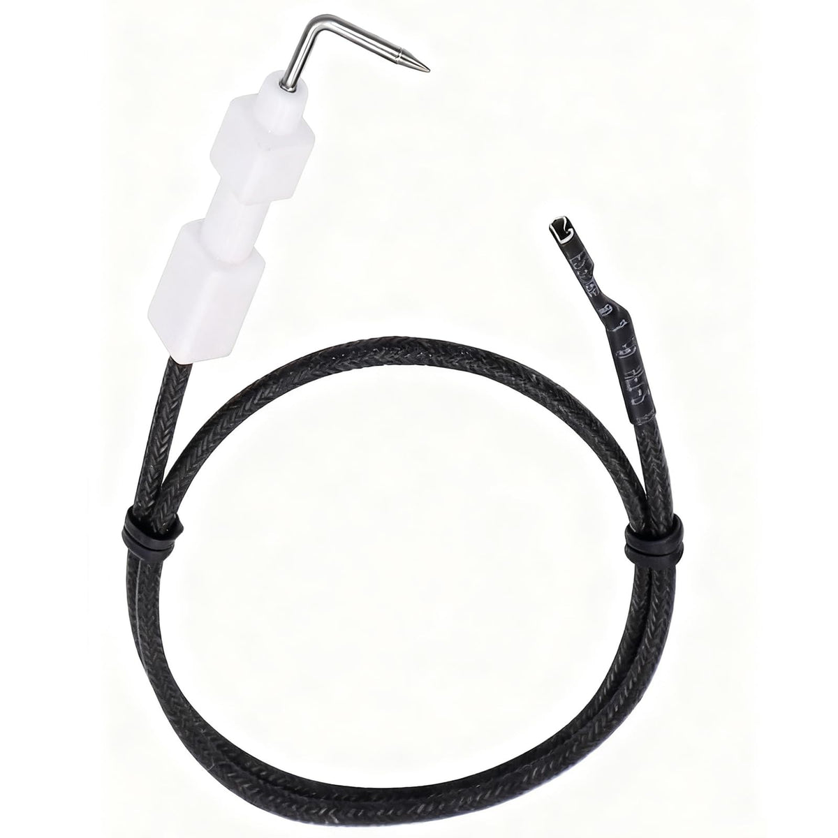 MCAMPAS patio heater installation with compact igniter fits tight spaces.