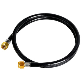 MCAMPAS propane hose extension with 3/8-inch flare quick-connect for versatile outdoor connections.