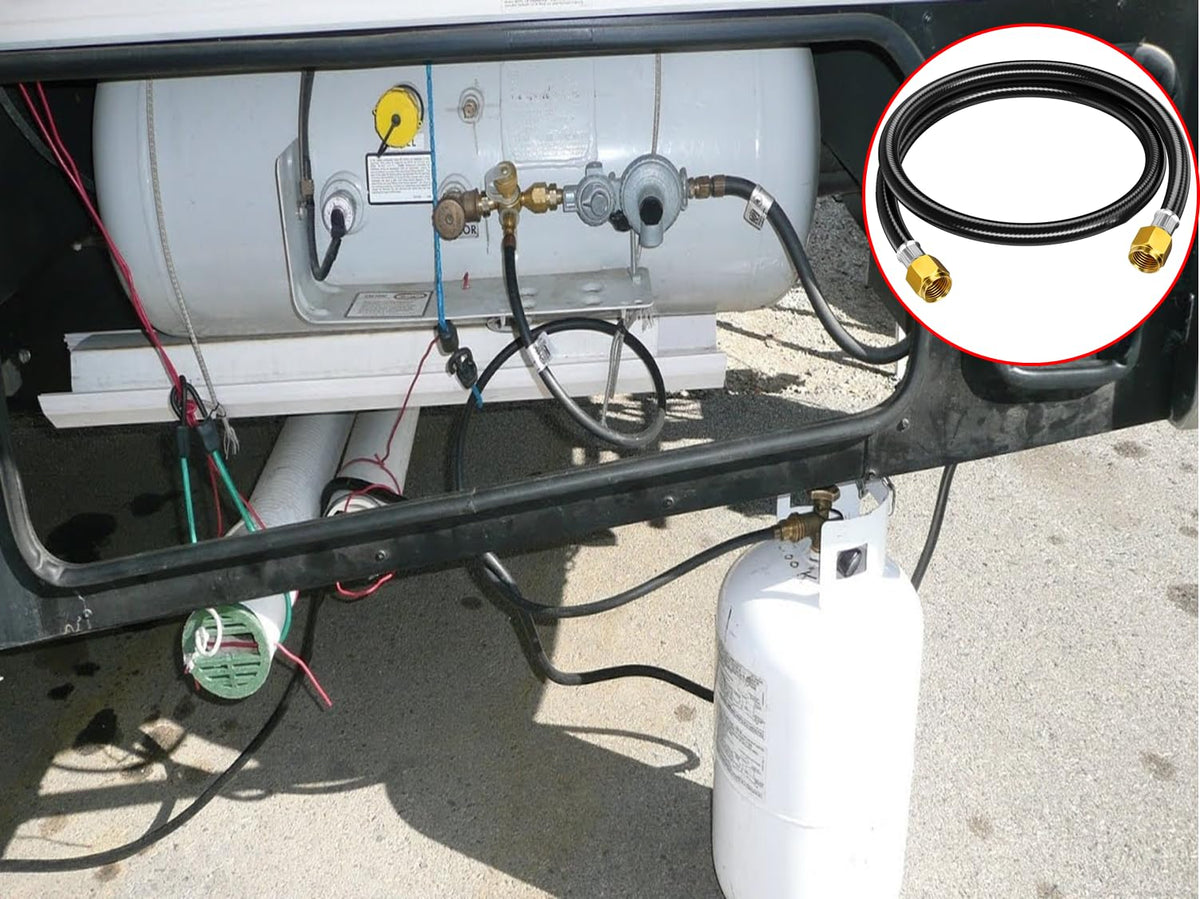 MCAMPAS high-pressure rated up to 350 PSI ensures reliable flow.