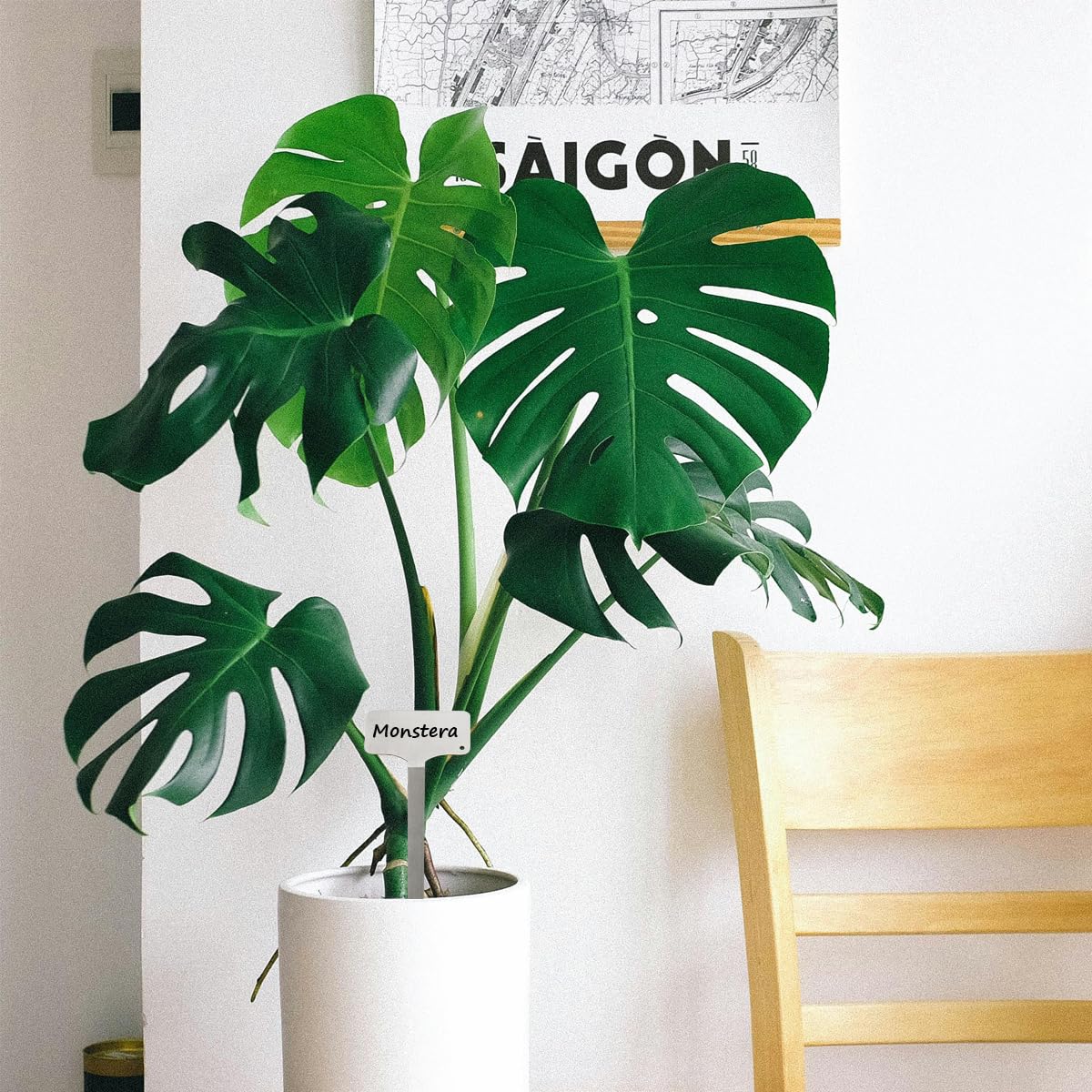 MCEUS durable garden marker suitable for indoor or outdoor use.