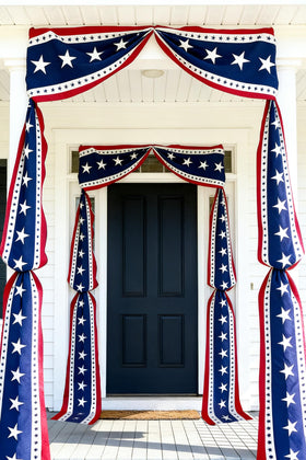MCJC wide-length bunting covers large spaces for bold patriotic statements.