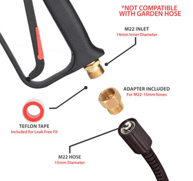 Swivel feature on McKillans gun improves grip and maneuverability