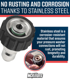 McKillans Viton o-rings provide excellent temperature and chemical resistance