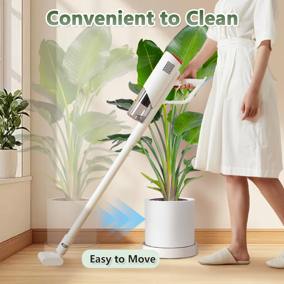 MCleanPin moisture-friendly design suits succulents and orchids for safe care.