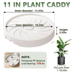 MCleanPin removable drainage tray protects floors by catching excess moisture.