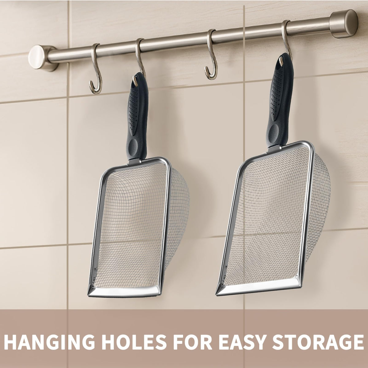 MCSDFN ergonomic non-slip handle provides a comfortable grip during work.