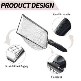 MCSDFN stainless steel sieve frame built for durable outdoors use.