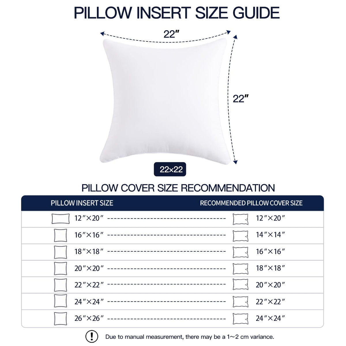 MCWPHLS plush 7D polyester filling provides lasting loft and soft support.