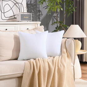 MCWPHLS waterproof square pillow inserts for durable indoor and outdoor cushioning