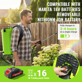 MCY sprayer with eight nozzle options for versatile patterns