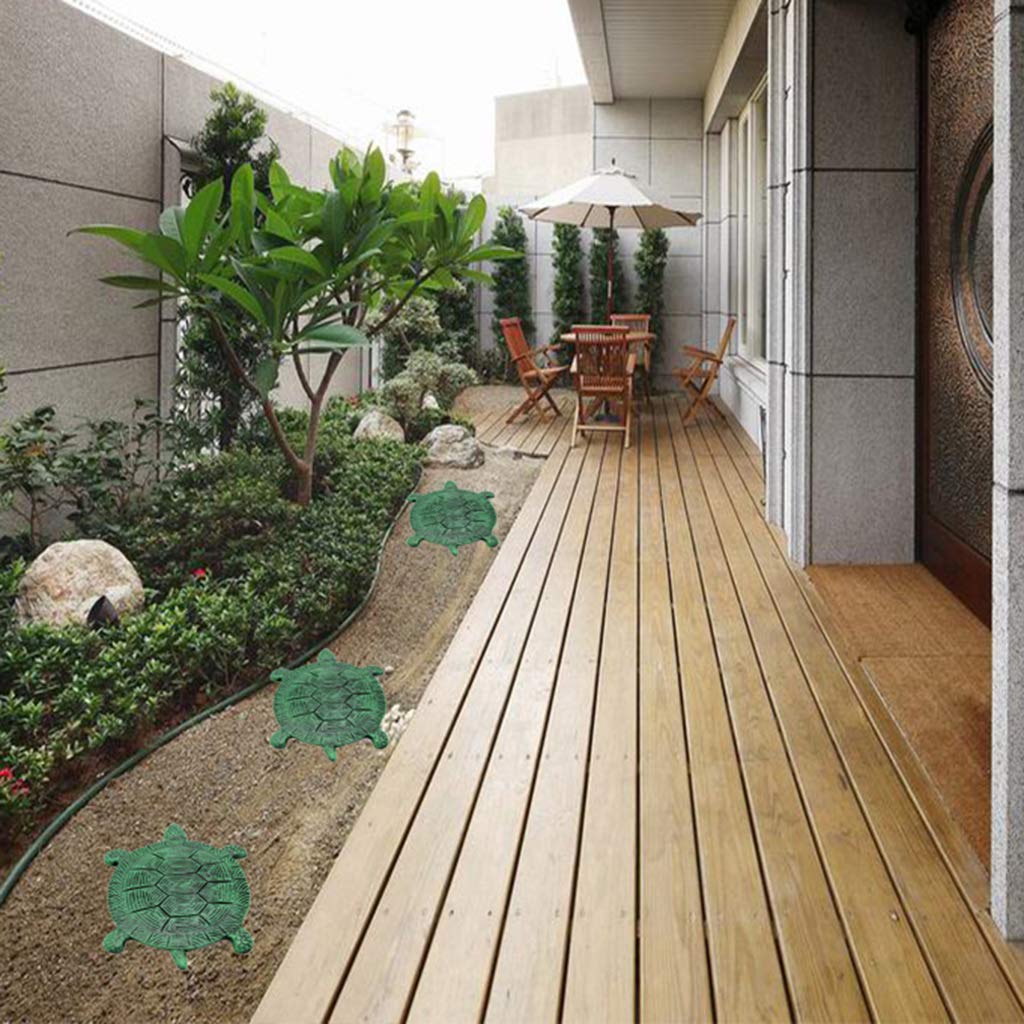 MDLUU tortoise stepping stone earthy-decor feel enhances outdoor charm