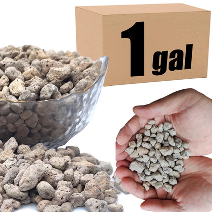 MDPQT Organic Pumice close-up showing porous texture for moisture control in bonsai.