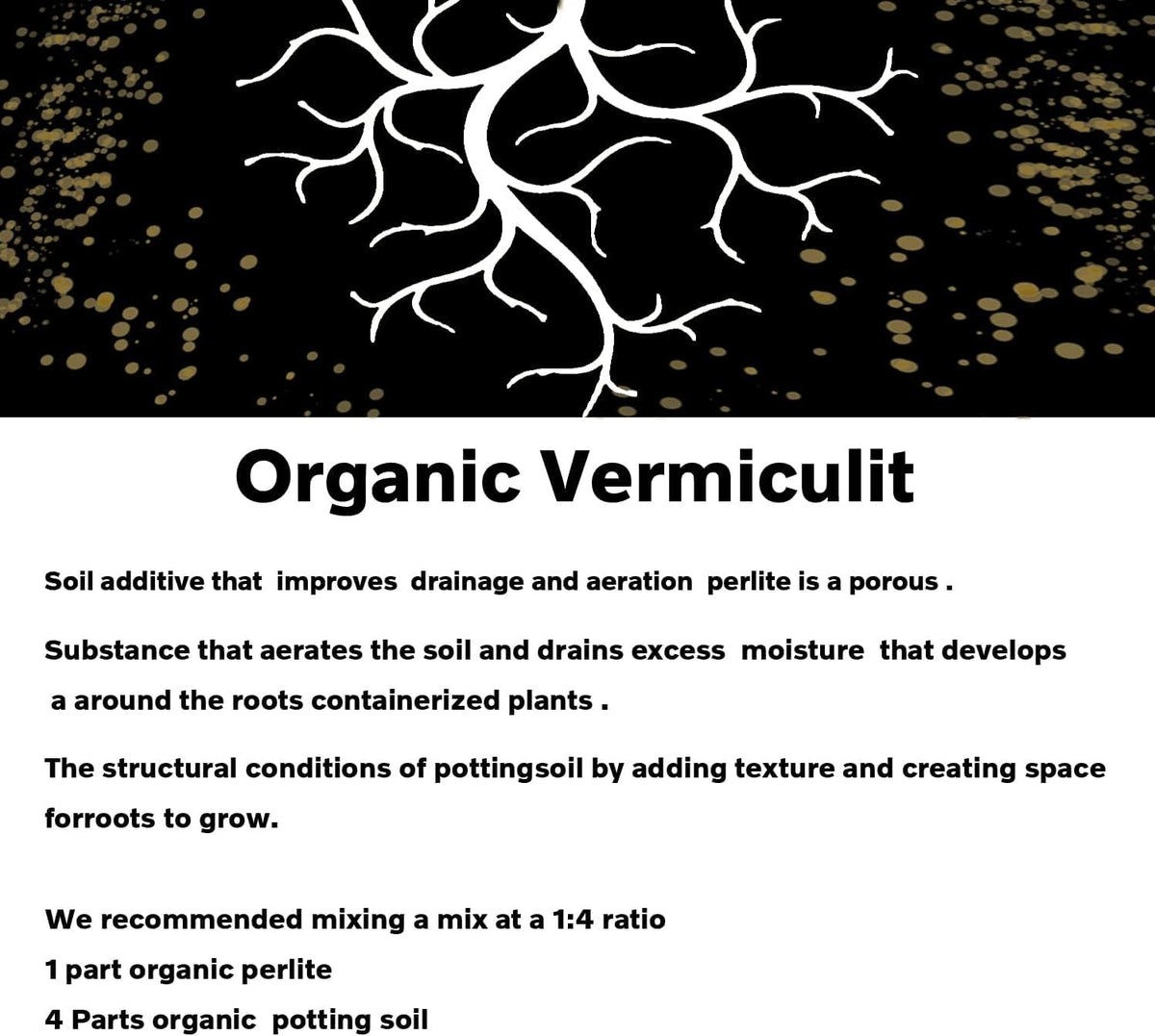 MDPQT Vermiculite-Perlite 50qt potting mix setup for fluffy soil
