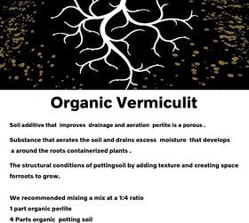 MDPQT Vermiculite-Perlite 50qt potting mix setup for fluffy soil