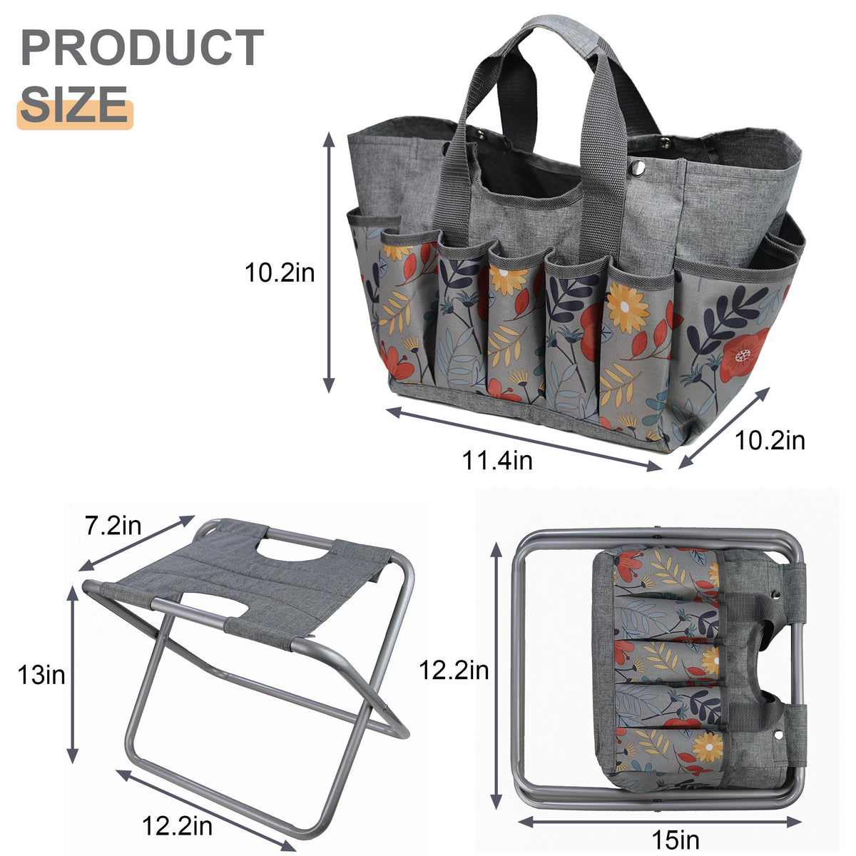 MDSTOP detachable tote with ten pockets keeps tools organized.