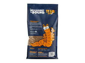 Mealworms by the Pound MBTP bulk dried mealworms for wild birds, attract feathered visitors.