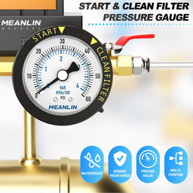 Clear MEANLIN MEASURE readings for quick checks in temperature range 32-131°F