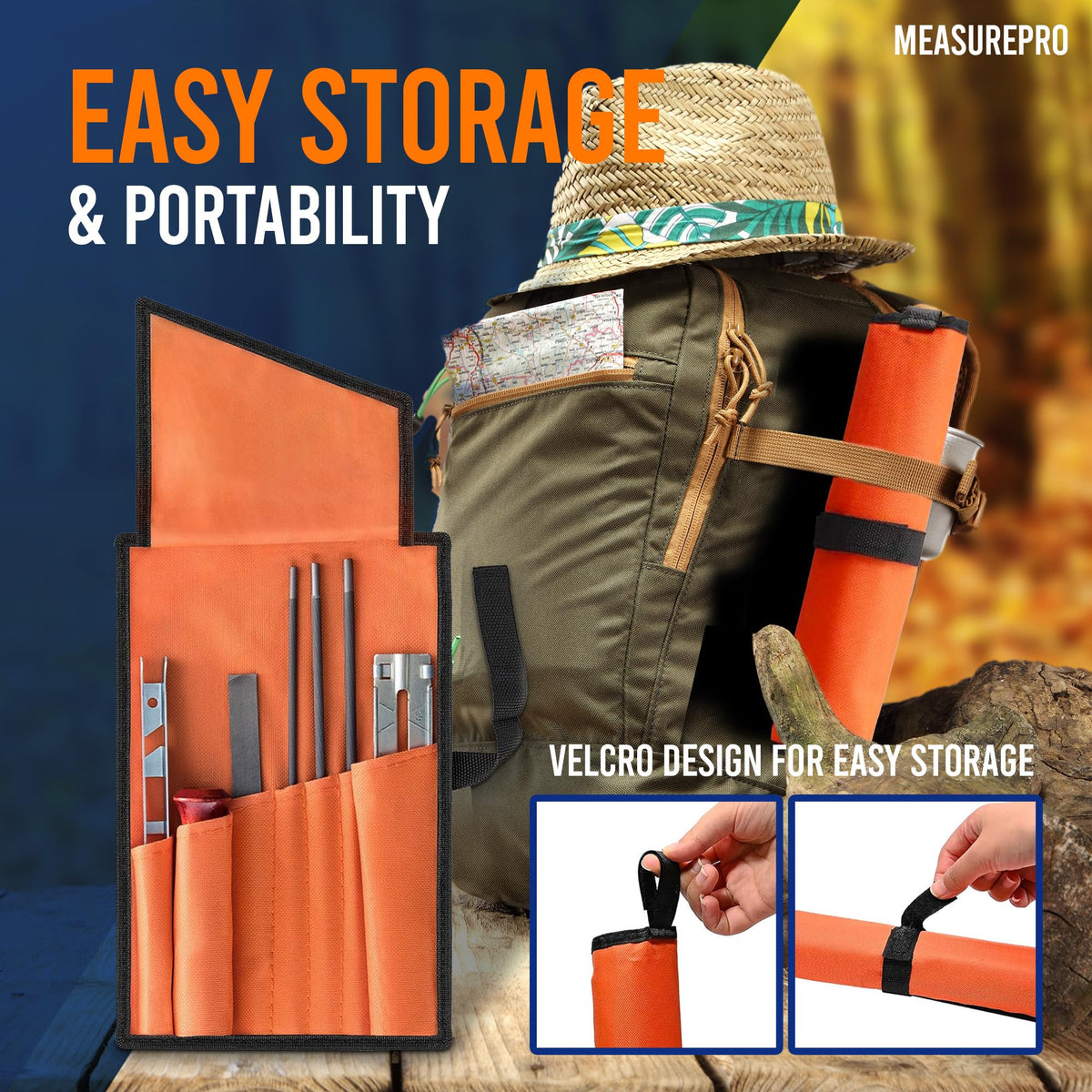 MeasuPro handle for stable sharpening control.