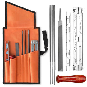 MeasuPro chainsaw sharpening kit round file 5/32 for precise edge restoration.
