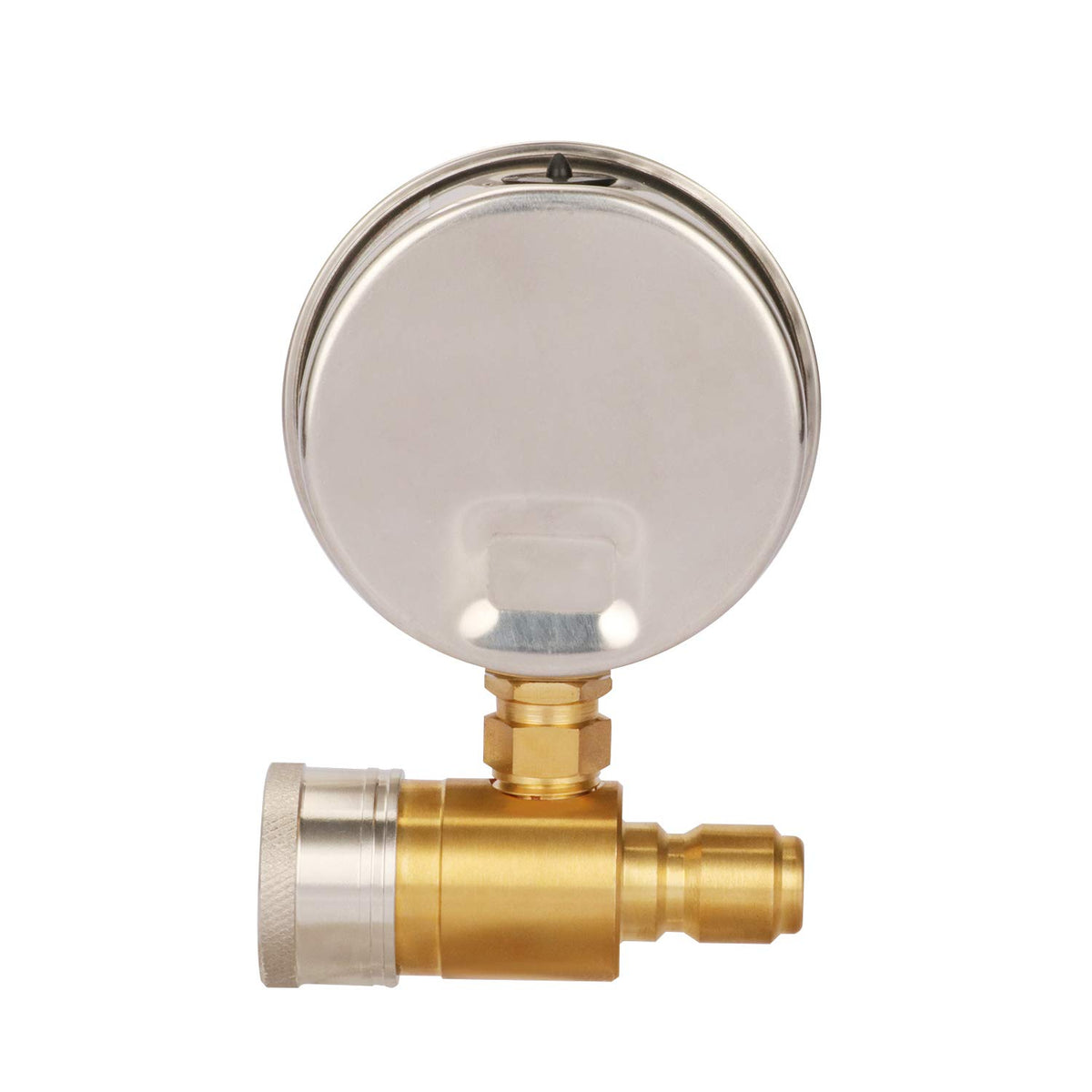 Measureman one-quarter NPT radial connection detail for easy mounting