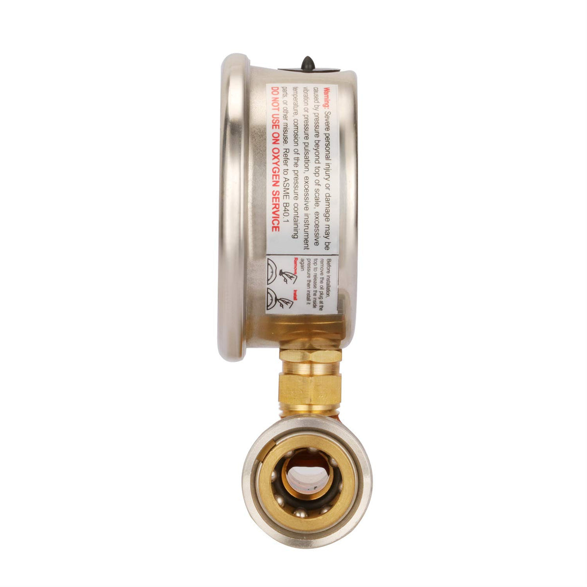 Measureman three-eighths quick-connect compact image showing secure high-pressure connections