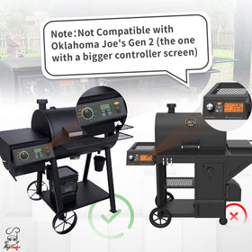 Meatender anti-jam gears close-up reduce pellet blockages during cooks