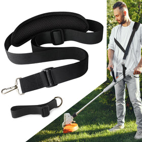 MECHEER trimmer strap adjustable length for comfortable weed whacking