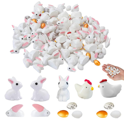 Meckerni Easter miniatures package shot for garden and dollhouse decor.