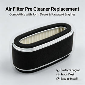 Meckparts filter media—improved airflow and filtration.