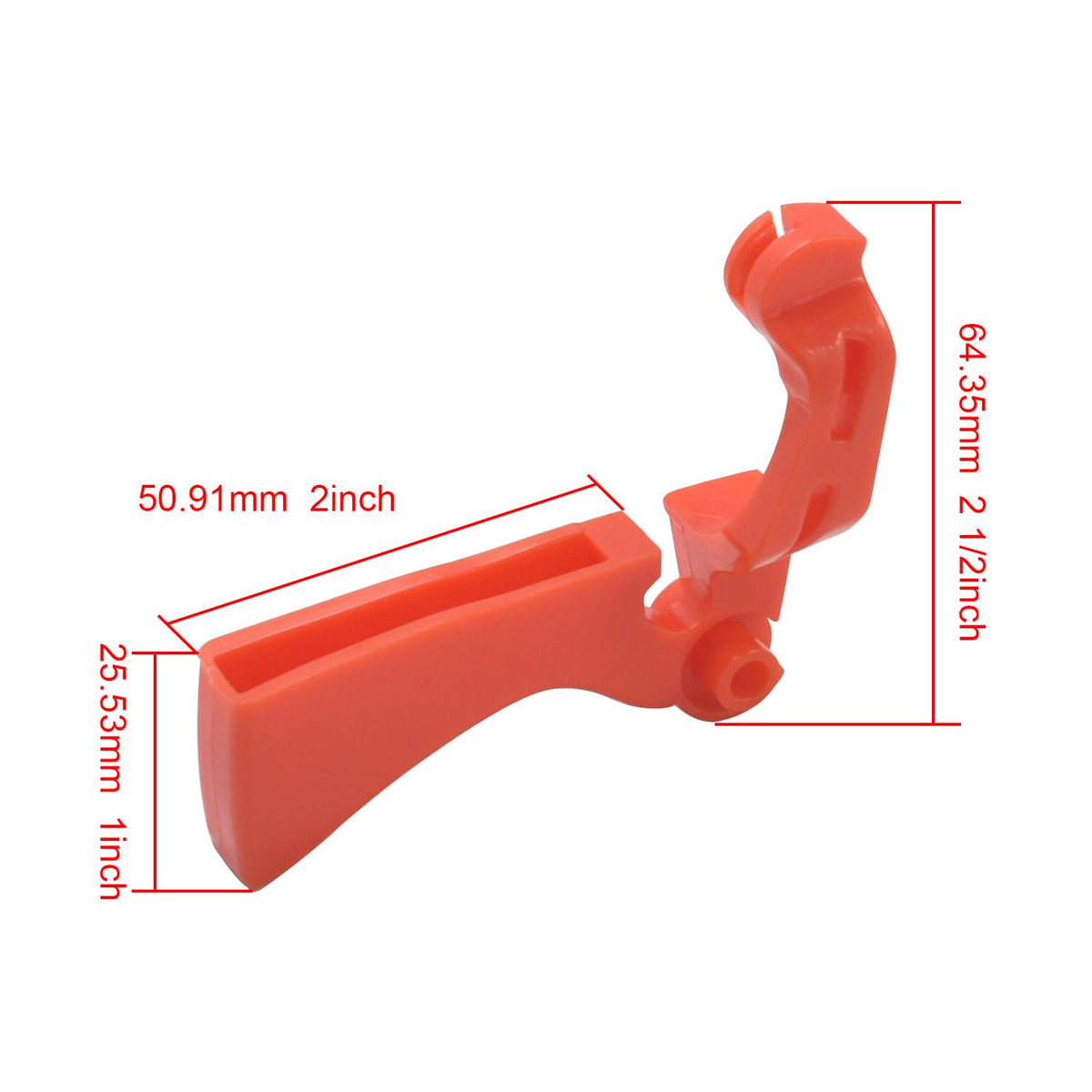 Meckparts throttle trigger compatible with Echo models for smooth throttle response