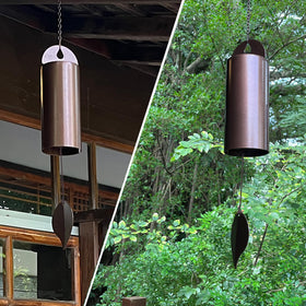 MEDOO Large wind chime serene tone enhances outdoor ambience in the garden