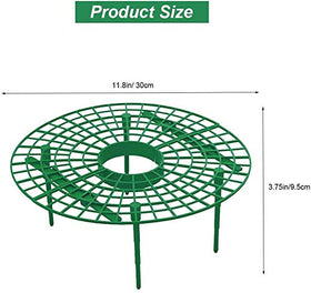 Medoore strawberry rack keeps fruit off soil to reduce moisture contact