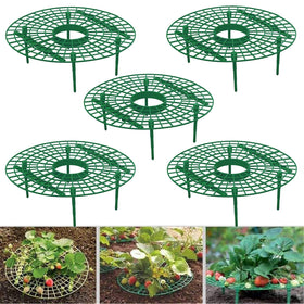 Medoore strawberry support 5pack elevates fruit for cleaner, drier harvest
