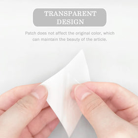 Medsuo bounce house patch showing strong adhesion and elasticity