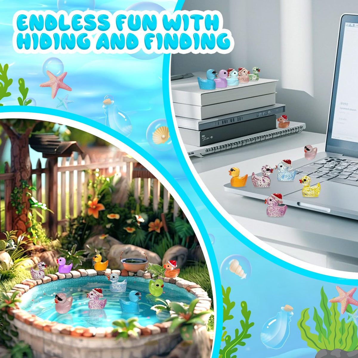 Meediock tiny ducks as charming party favors and classroom prizes