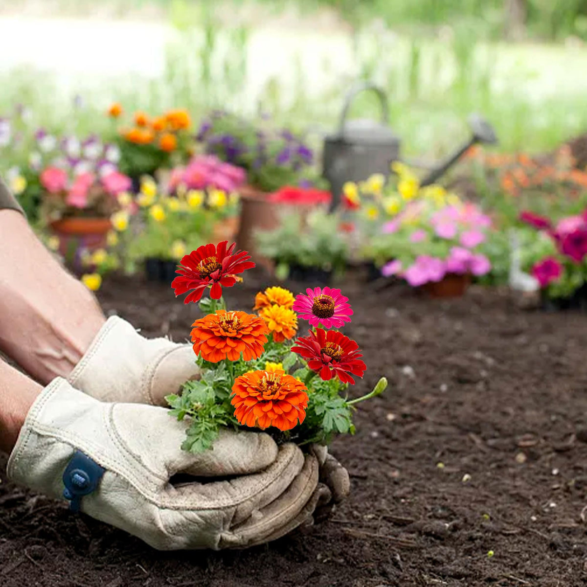 Meekear 5 Kit colorful flower clusters ready to brighten patios and windowsills