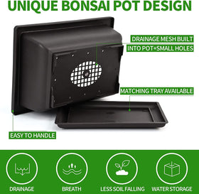 Meekear Bonsai Kit plant markers to track varieties