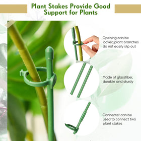 Meekoo connect pipes enable height adjustments for tall plants.