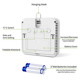 MeesMeek includes two AAA batteries for immediate use.