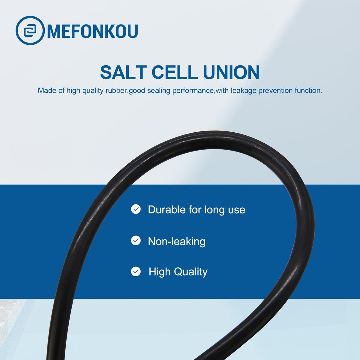 MEFONKOU T-Cell union O-Ring fit ensures a snug seal in Hayward systems.