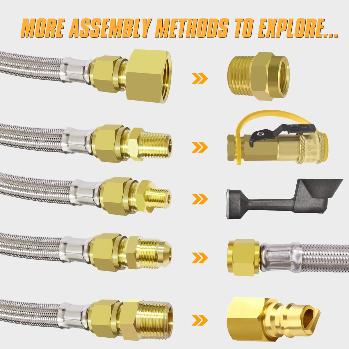 MEFUN 350 PSI rating supports reliable high-pressure operation.