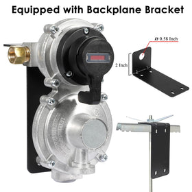 MEFUN brass fittings provide durable, CSA-certified connections.