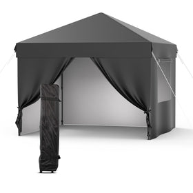 MegaChoice canopy in use at outdoor markets and events showcases practical shelter