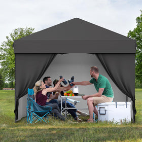 MegaChoice durable 210D fabric resists sun and light rain for versatile outdoor use
