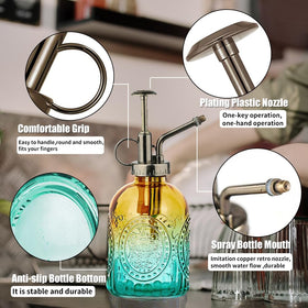 Megawodar detachable stainless steel spray head for precise outdoor watering control.