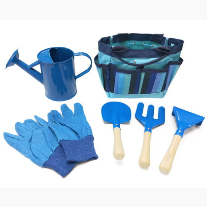 Megawodar kids garden tool set with bag and tools for organized outdoor play
