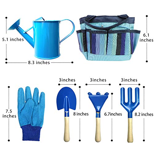 Megawodar garden tool set watering can for kid-friendly watering tasks