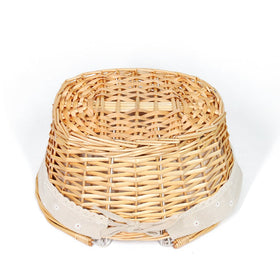 MEIEM versatile picnic basket keeps foods neatly arranged